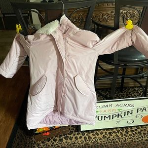 brand new jacket still has tags pale pink